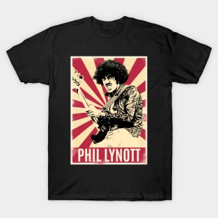 Retro Vintage Phil Lynott T-Shirt